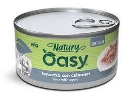 OASY Natury Soft Jelly Tonnetto con Calamari 85g OASY Natury Soft Jelly Tonnetto con Calamari 85g